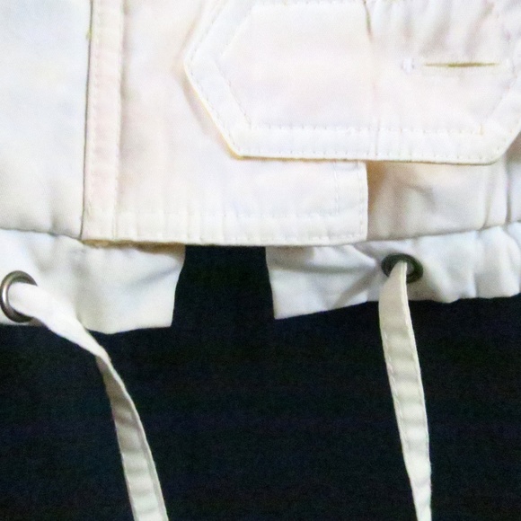 Climate Control Jacket White Windbreaker Cotton - Picture 3 of 8